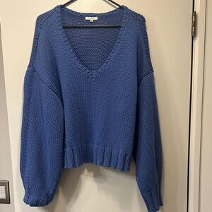 Z Supply Women’s Vida V-Neck Chunky Knit Sweater